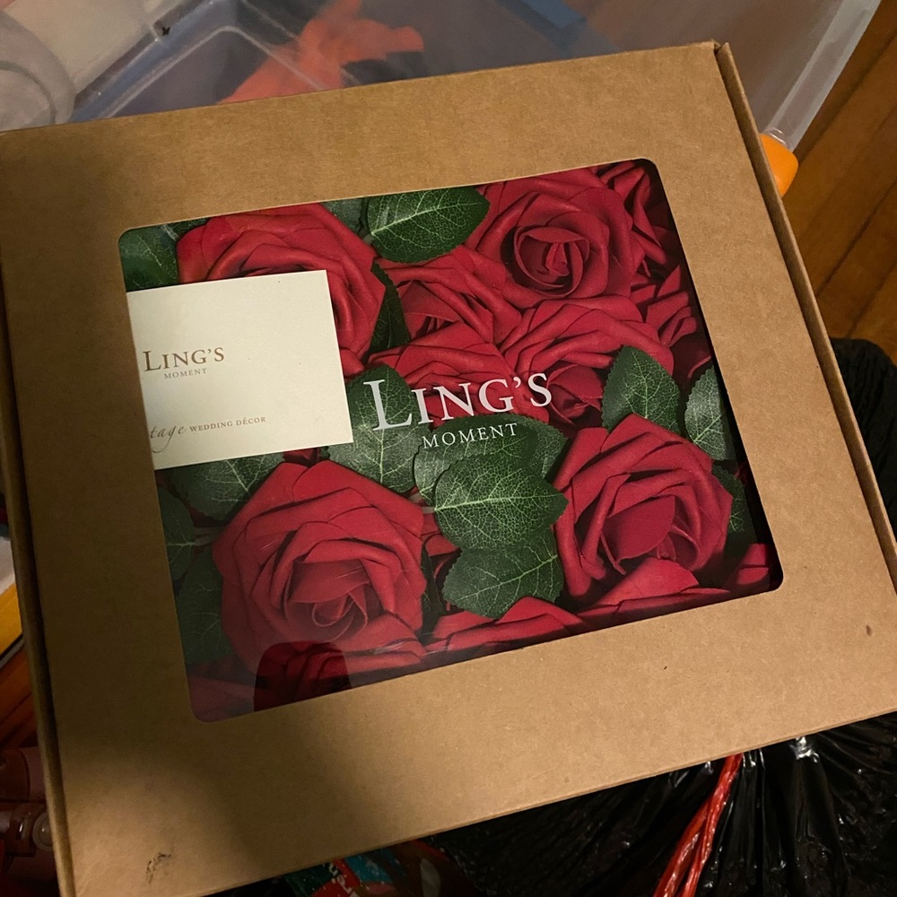 Fake Red Roses